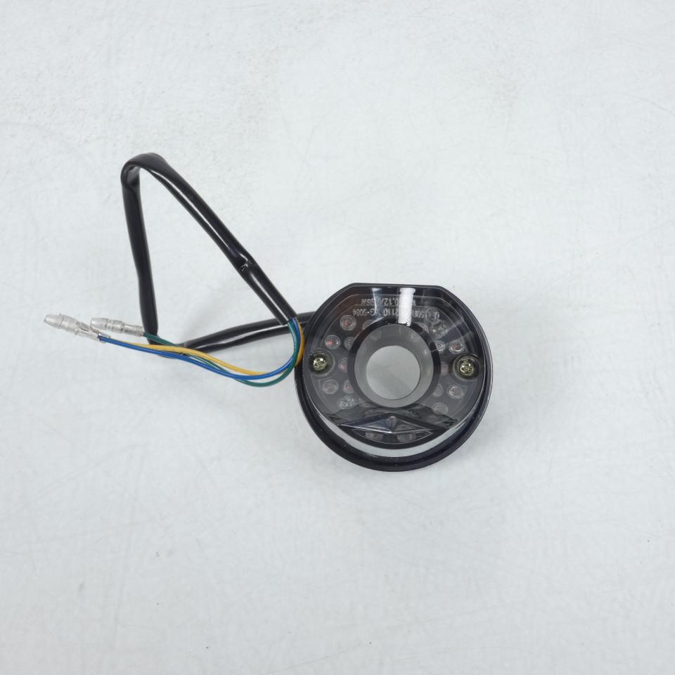 Feu arrière LED Ø55mm Fumé Bike It pour moto RLTLED19 Neuf