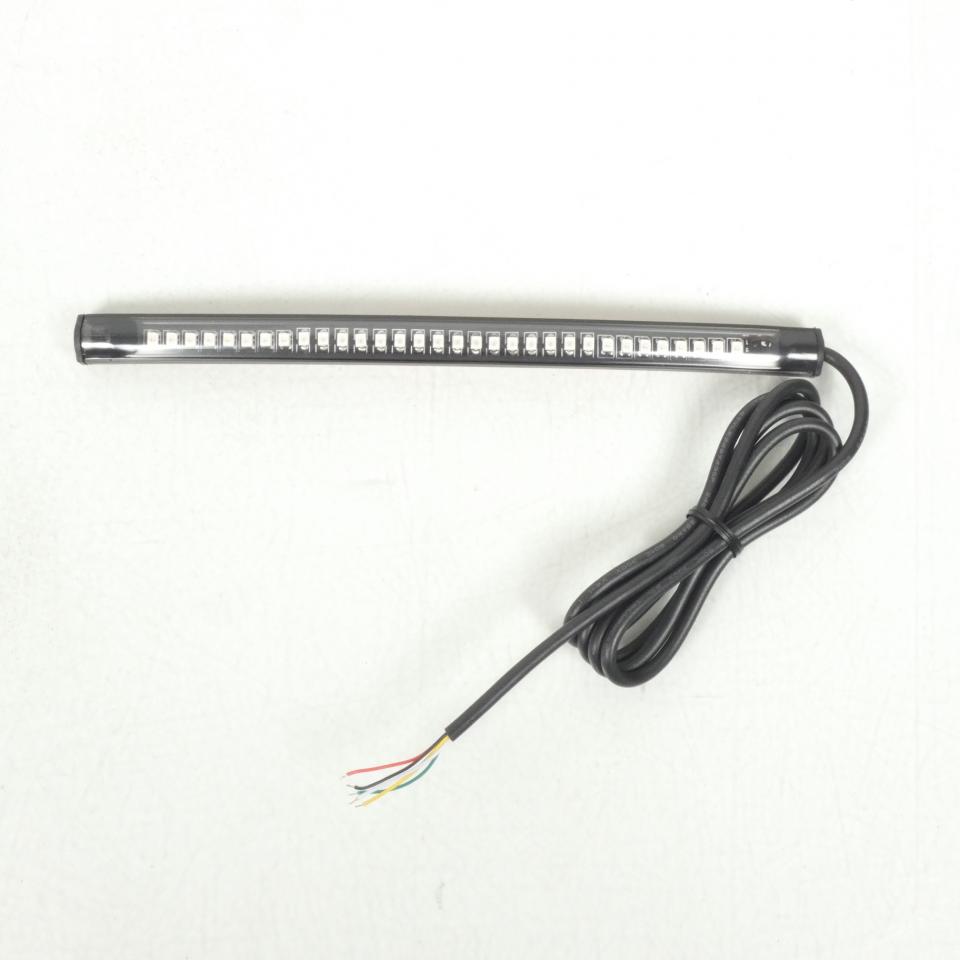Feu arrière adhésif à Led L19.7cm Chaft pour deux roues moto scooter IN861 Neuf