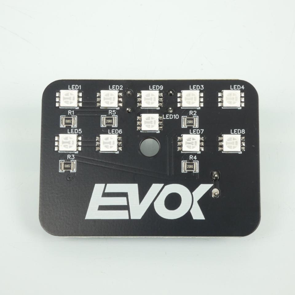 Feu arrière EVOK Iron LED 12V pour scooter Piaggio 50 Vespa 1963 à 1983 Neuf