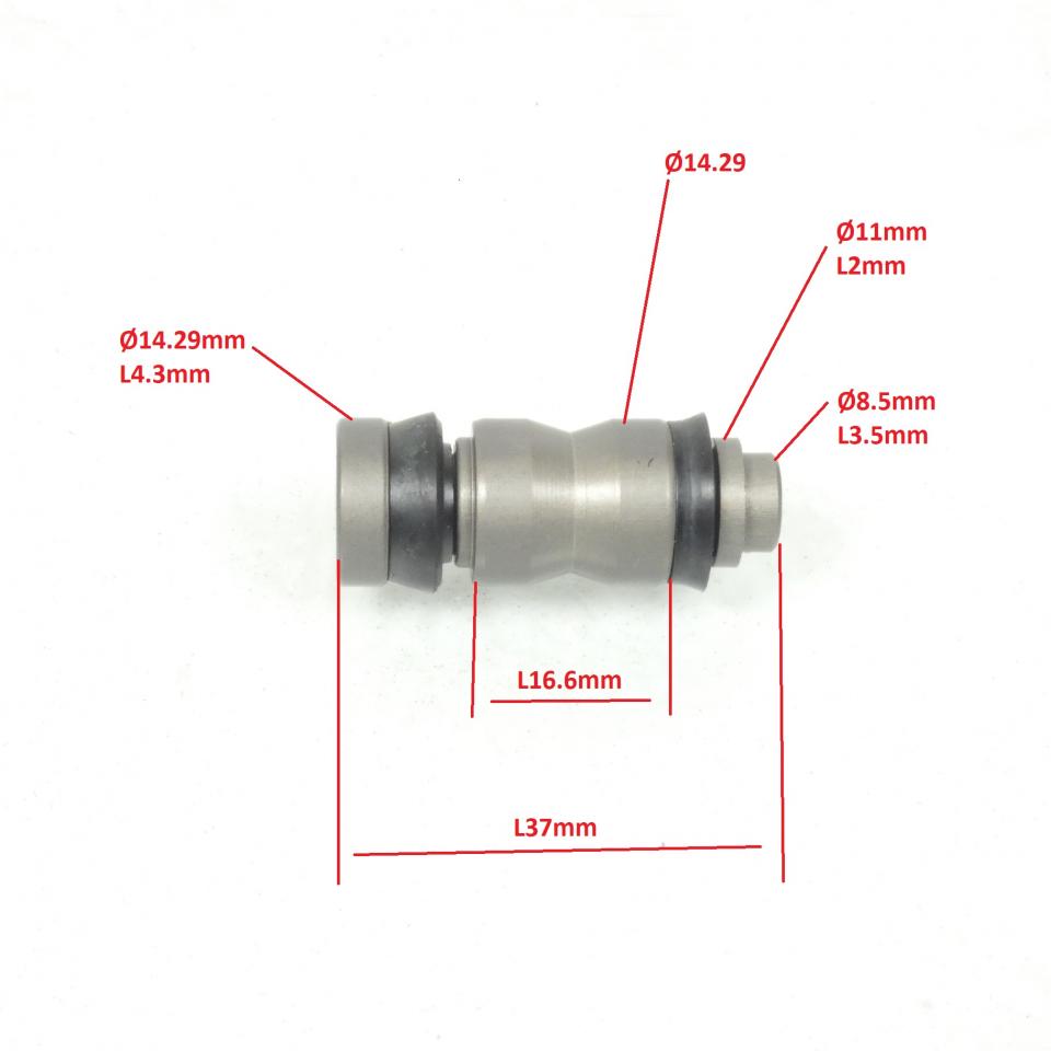 Kit réparation maitre cylindre de frein AJP Ø14.29mm pour deux roues 153.00.014C