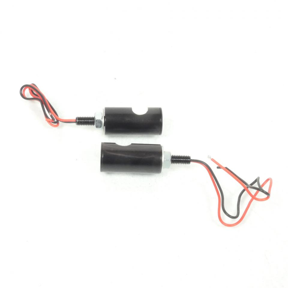 Paire Pion Noir Ampoule éclairage de plaque Générique pour moto Neuf