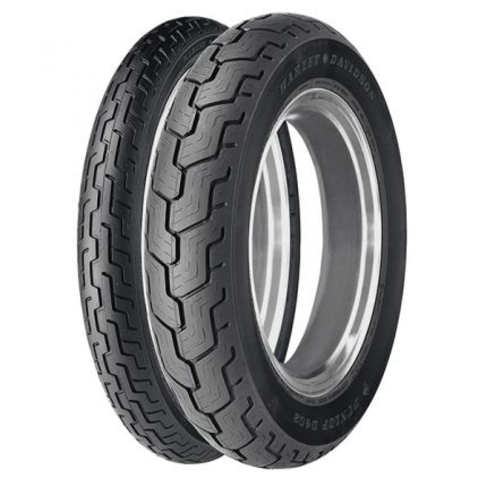 Pneu MT90-16 Dunlop pour Moto Harley Davidson 1450 Flstc Series Softail 2000 à 2007 AV Neuf