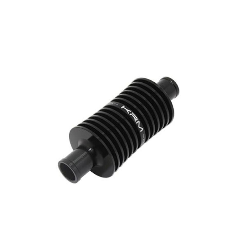 Radiateur refroidissement additionnel KRM sur durit Ø17mm noir pour moto Neuf