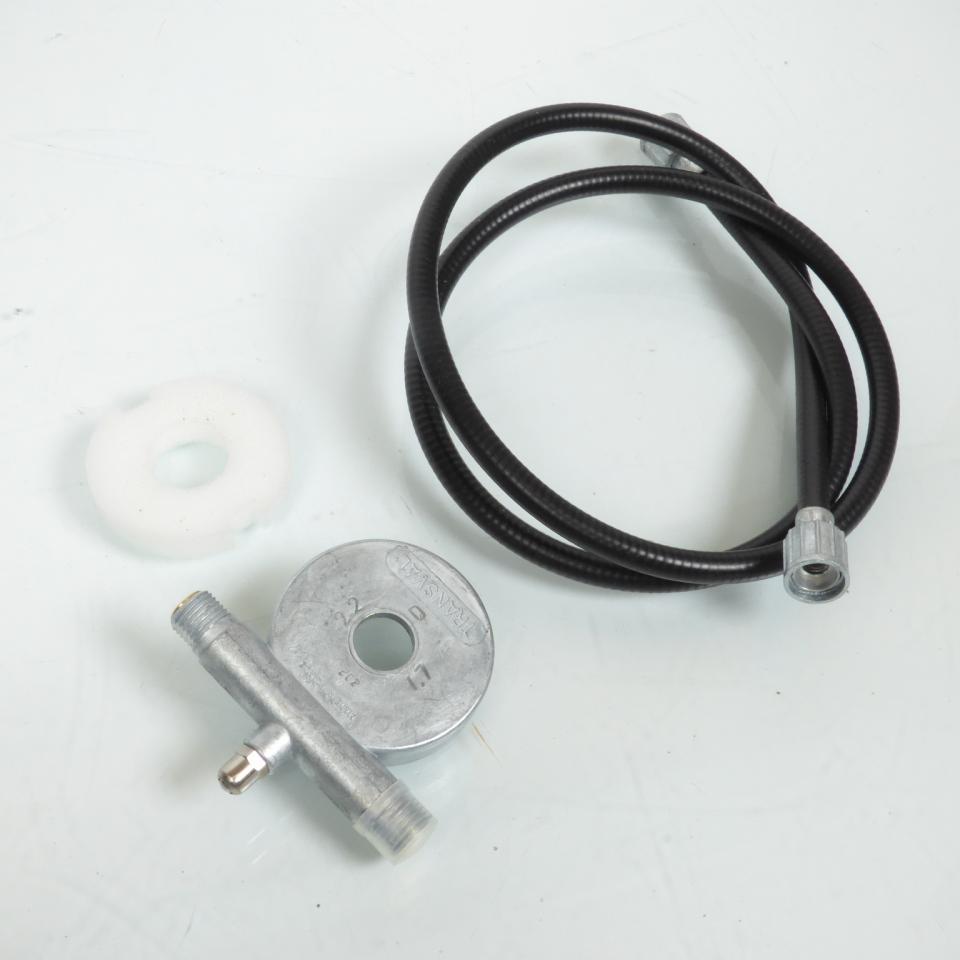 Compteur rond Transval 90Km/h pour mobylette Peugeot 103 SP cable entraineur