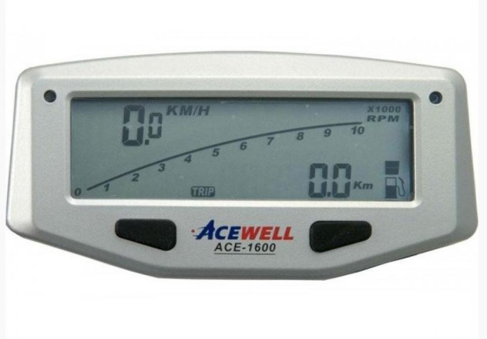 Compteur Acewell ACE-1600 CHRONO Neuf pour moto pour motocross enduro tout terrain quad