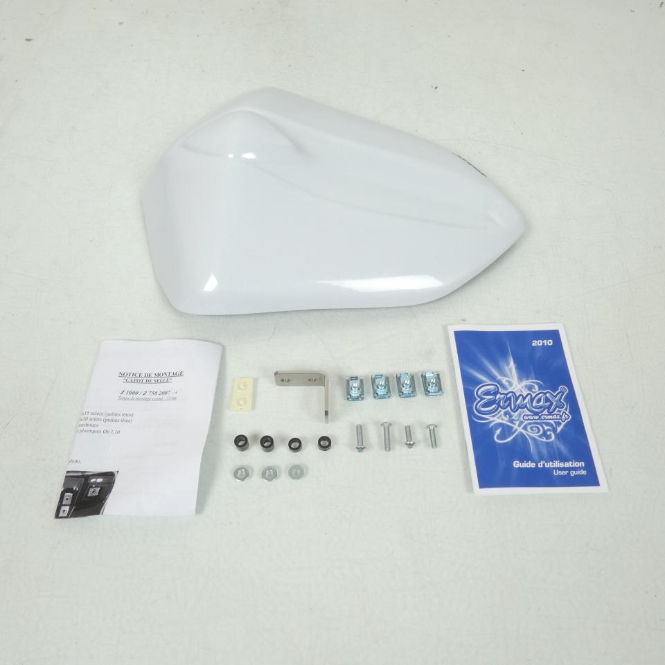 Capot de selle blanc Ermax pour moto Kawasaki Z 750 2007 à 2012 850321060 Neuf