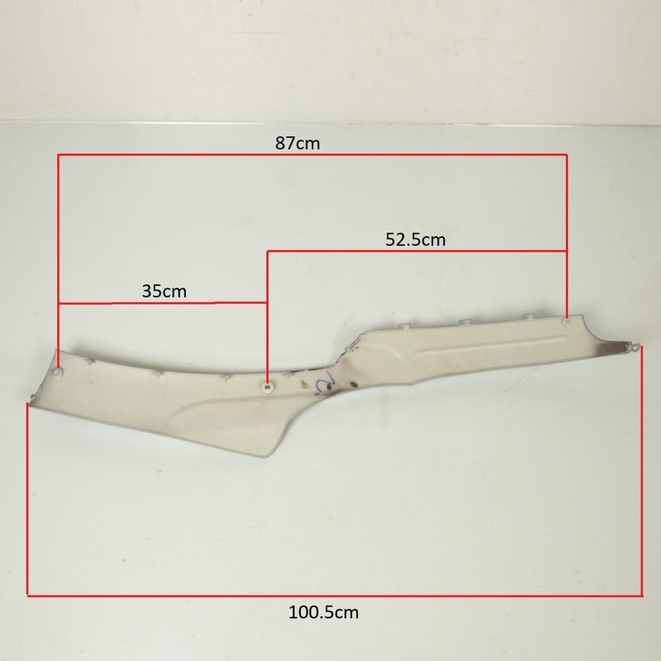 Sabot bas de caisse droit origine pour Scooter Taotao 50 Beat Box Evo 2 TB00-070301005 gris BZ-GY50-17 Neuf